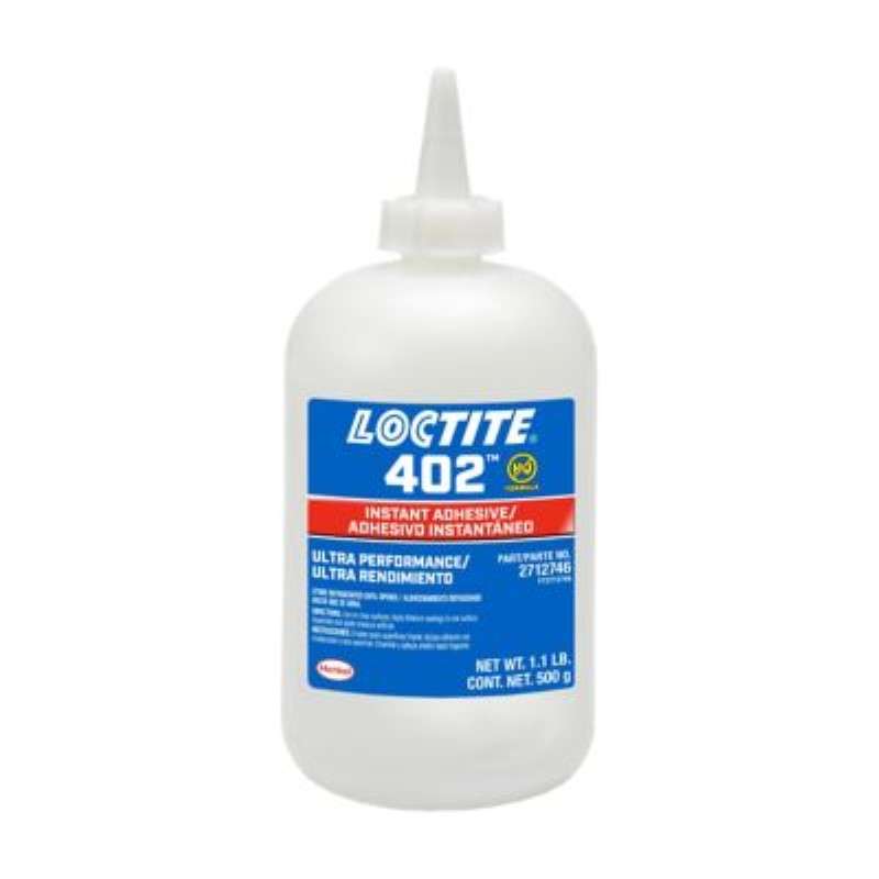 LOCTITE® 402™ Instant Adhesive, 500 Gram Bottle, 4 per Case