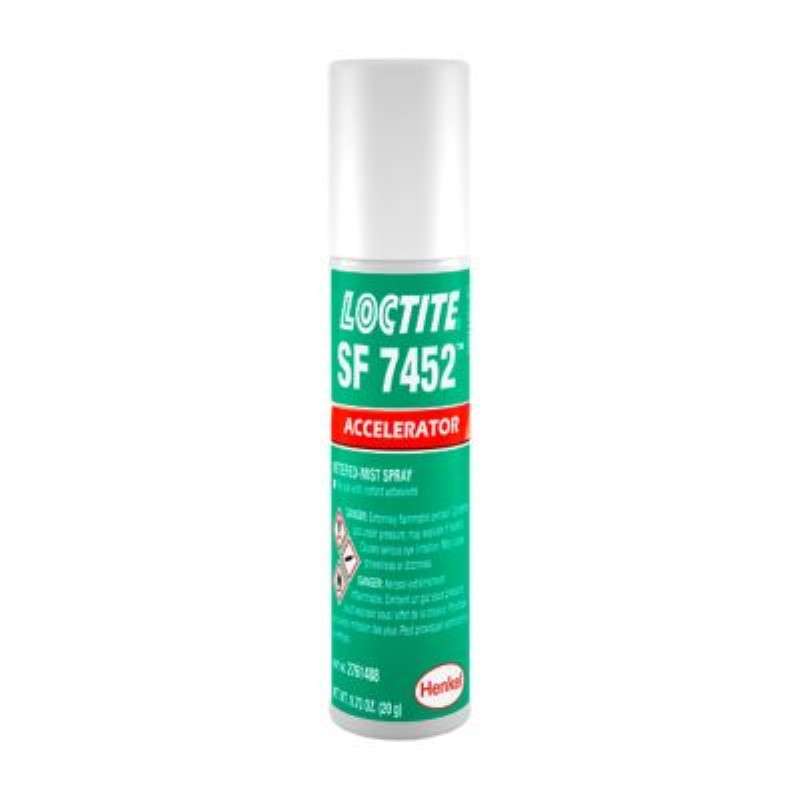 LOCTITE® SF 7452™ Tak Pak® Accelerator, Amber, 0.7 oz Metered-Mist Bottle