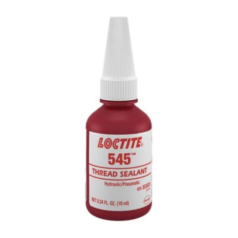 545™ Thread Sealant, Hydraulic, Pneumatic Fittings, 10 ml Bottle