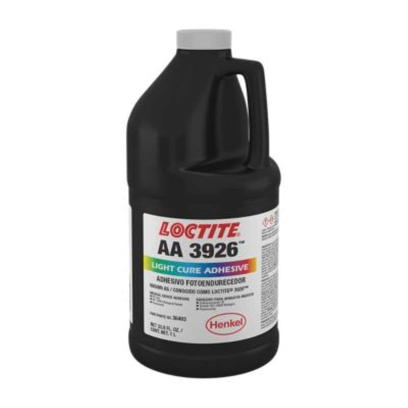 3926™ Medical Device UV Light Cure Medium Viscosity Acrylic Adhesive, 1 Liter Bottle