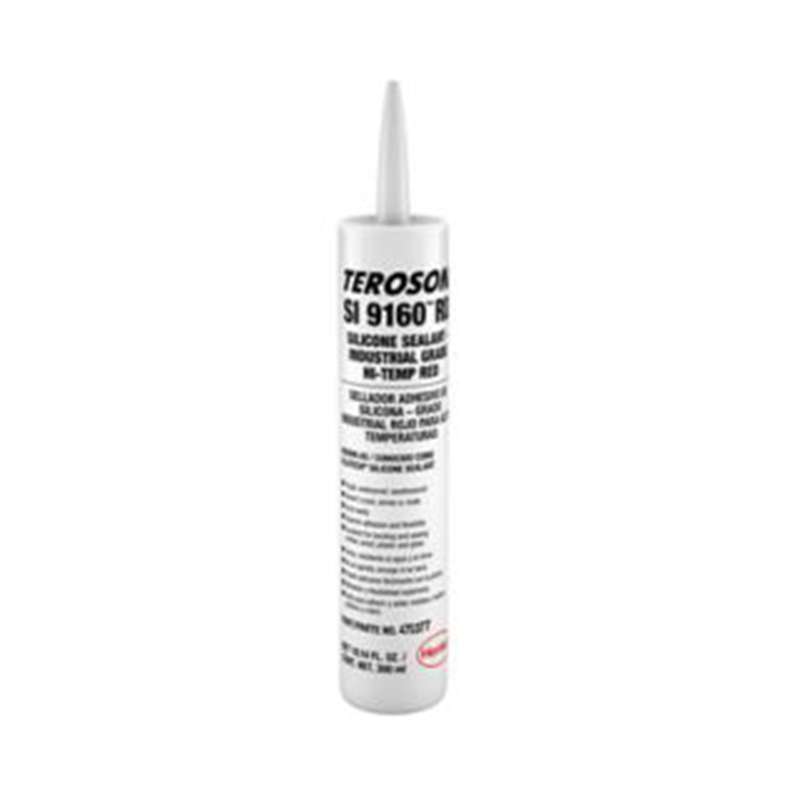SI 9160 RD™ Hi-Temp Red Silicone Sealant, Red, 300mL Cartridge