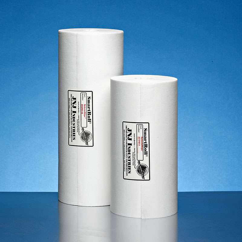 Cleanroom SmartRoll SelectaWipes, 9" X 12" Wipes, 200 Wipes Per Roll, 12 Rolls Per Case