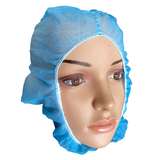 blue hood on mannequin head redirect to product page