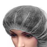 Bee-Safe™ Polypropylene Bouffants, 24", White, 100 Pieces per Poly Bag, 10 Bags per Case redirect to product page