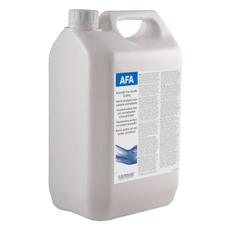 Electrolube® AFA05L Aromatic Free Acrylic Conformal Coating, 5 Liter/Can, 30004824.0005LT