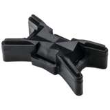 Extended-Length Tie Spacer, Pp, Black, 50/Package redirect to product page