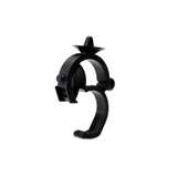 Automatic Harness Clip, Connectable, 1.1" Bundle Max, PA66Hirhs, Black, 500/Package redirect to product page