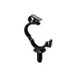 Convoluted Tubing Clip, 0.06" Max Bundle Diameter, 0.02" - 0.50" Panel Thick, PA66HIRHSUV, Black, 1500/Box redirect to product page