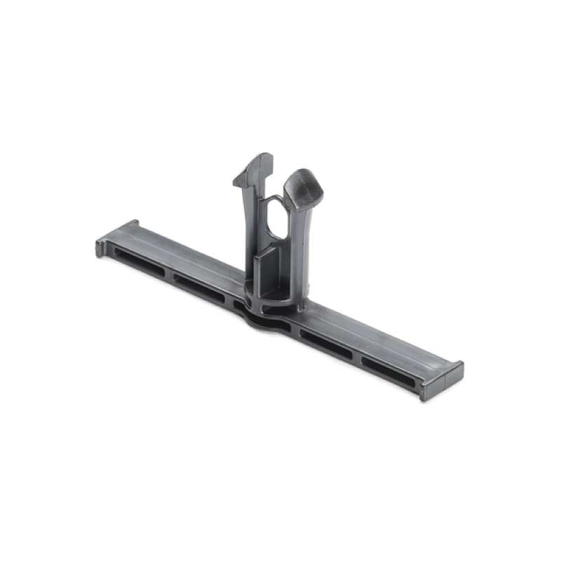 Bundling Clip With Arrowhead, 12.35Mm Hole Dia. 13.5-15.0Mm Thickness, Pps, Silver, 2000/Carton