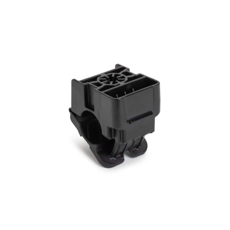 1/4" Threaded Rod Mount Ratchet Clamp, 0.50 - 0.77" Bundle Dia, PA66HIRHSUV, Black, 150/Bag