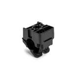 3/8" Threaded Rod Mount Ratchet Clamp, 0.50 - 0.77" Bundle Dia, PA66HIRHSUV, Black, 150/Bag redirect to product page