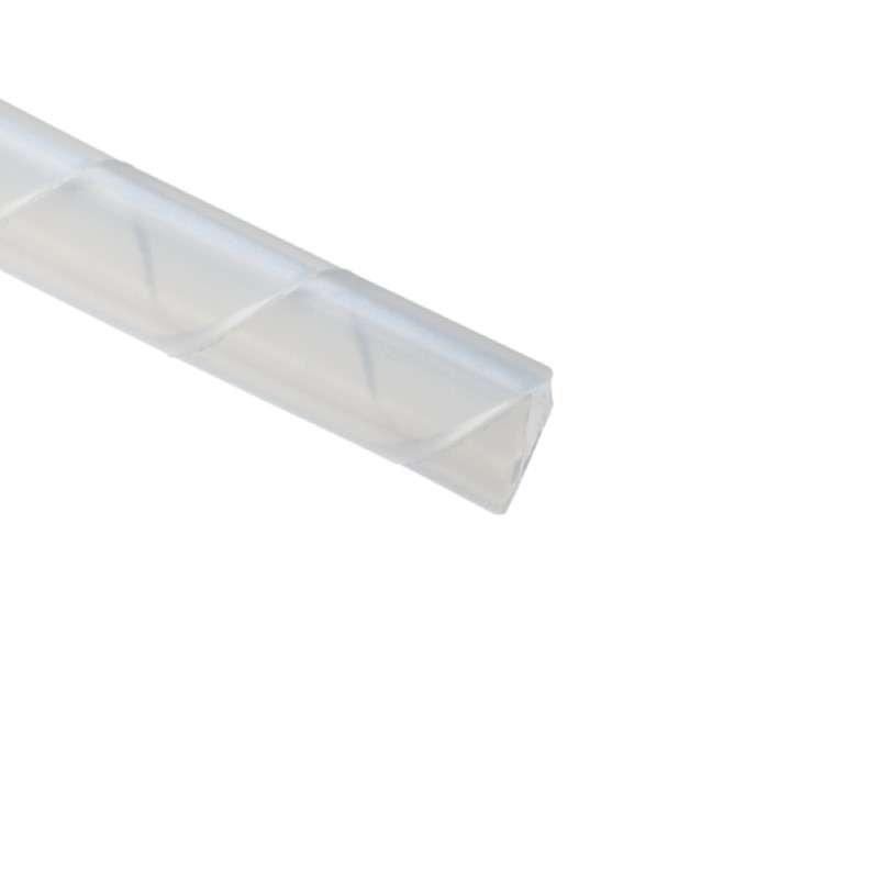 Spiralwrap Protective Sheathing, 0.13" Diameter, Pe, Natural, 100 Ft/Roll