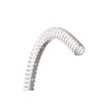 Heladuct Flex30 Wiring Duct, 1.18" Dia., 19.7" Length, Non-Adhesive, Pp, White, 40/Carton redirect to product page