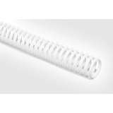 Heladuct Flex40 Wiring Duct, 1.57" Dia., 19.7" Length, Non-Adhesive, Pp, White, 24/Carton redirect to product page
