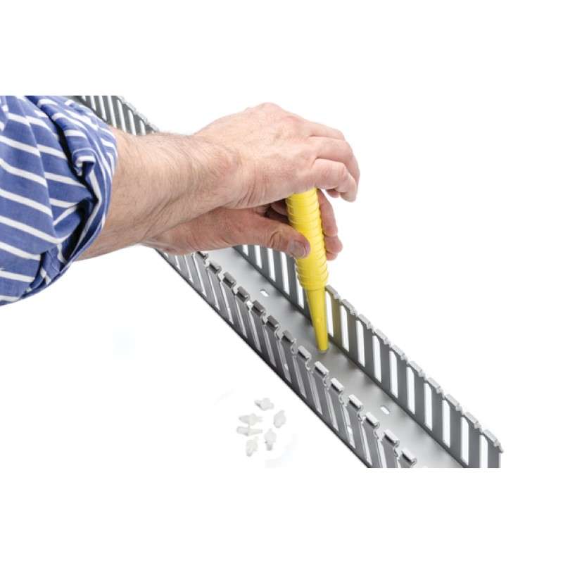 Panel Rivet, PA66, Natural, 1000/Bag