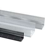 High Density Slotted Wall Wiring Duct, 1" x 1.5", Non-Adhesive, PVC, Gray, 120Ft/Carton redirect to product page