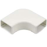 Elbow Cover, 3/4", 1" Bend Radius, PVC, Office White, 1/Bag redirect to product page