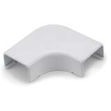 Elbow Cover, 1-1/4", 1" Bend Radius, PVC, White, 1/Bag redirect to product page