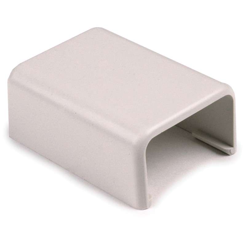 End Cap, 1-3/4", PVC, Office White, 10/Bag