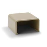 End Cap, 1-3/4", PVC, Ivory, 10/Bag redirect to product page