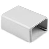 End Cap, 1-3/4", PVC, White, 10/Bag redirect to product page