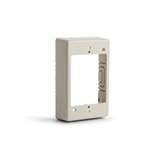 Single Gang Junction Box, 1-1/4" Deep, PVC, Ivory, 1/Bag redirect to product page