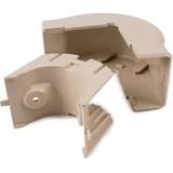 External Corner, 3/4", 1" Bend Radius, PVC, Ivory, 1/Bag redirect to product page