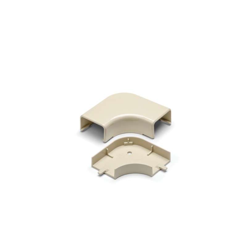 Elbow Cover, 1-1/4", 1" Bend Radius, PVC, Ivory, 1/Bag