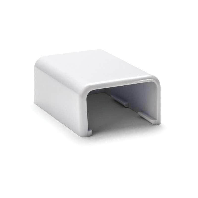 End Cap, 1-1/4", 3-Piece, PVC, White, 10/Bag