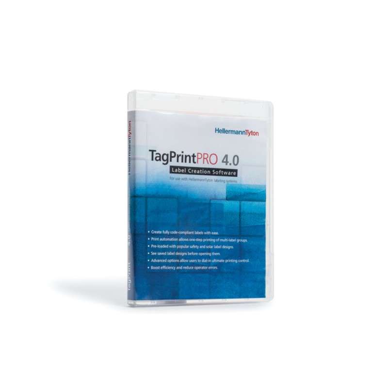 Tagprint Pro 4.0, Label Printing Software, 3 License Network Program