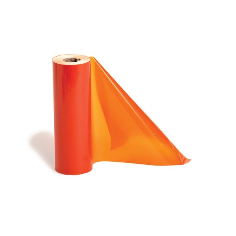 Thermal Transfer Ribbon, 4.33" x 242', 0.5" Core, Pet, Orange, 1/Package