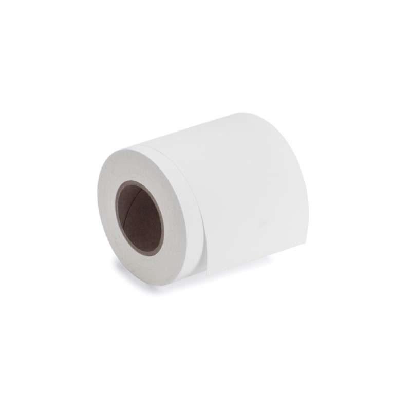 Inkjet Continuous Roll, 4" x 125', White, Polypropylene, 125'/Roll