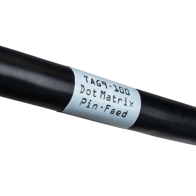 Dot Matrix Label, Self-Laminating, 0.50 x 0.50 x 1.437", 16 Across, Vl, White, 5000/Package