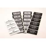 Foam Nameplate, Rectangular, 3.0" x 4.0", Pet, White, 150/Roll redirect to product page