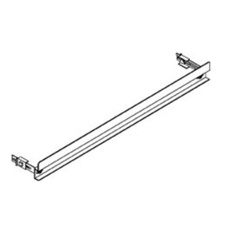 Dim4 Quick Ship ESD-Safe Adjustable Bin Rail Assembly with Ground Cord, 60" (Bins Not Included)