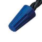 Wire-Nut Wire Connector 300V 22-14 AWG 100 Per Box, Blue redirect to product page