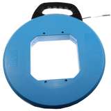 Zoom Stainless Steel Fish Tape w/ Nylon Jacket 200 Feet w/ Plastic Case redirect to product page