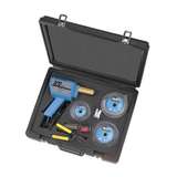 Thermo-Shrink Heat Shrink Kit w/ Tubing Disks, Deflector and Wire Cutters redirect to product page