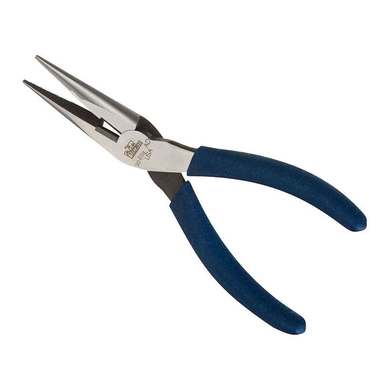 8-1/2" Long-Nose Plier with Cutter - Dipped Grip