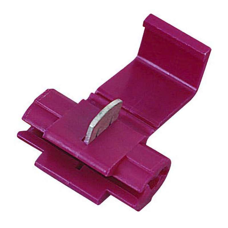 Tap Splice, Red, 22-18 AWG, 25/Box