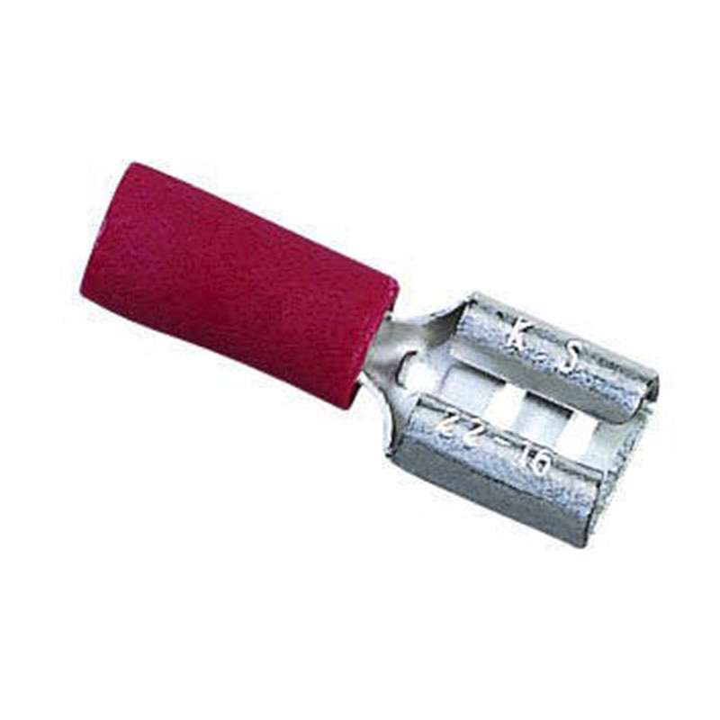 Vinyl Insulation Female Disconnect .250" x .032" Tab, 25/Box