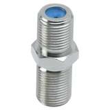 3GHz F-Type Female-to-Female Coax Splice Adapter 10/Card redirect to product page