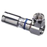 InSITE RTQ 90 Degrees RG-6 F Compression Connector, 5/Card redirect to product page