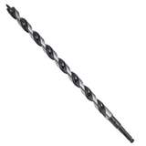 Dual Flute Ship Auger 18" x 15/16" Coated Fluting Steel Tooth Gray redirect to product page
