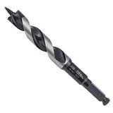 Dual Flute Ship Auger 7-1/2" x 3/4" Coated Fluting Steel Tooth Gray redirect to product page