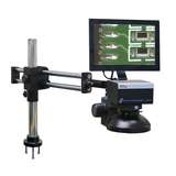 Digital Microscope, Dual Arm Ball Bearing, Bolt Down Mount redirect to product page