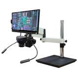 Digital Microscope, 15X, Articulating Arm, Steel Base redirect to product page