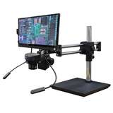 Digital Microscope, 15X, Dual Arm Ball Bearing, Steel Base redirect to product page