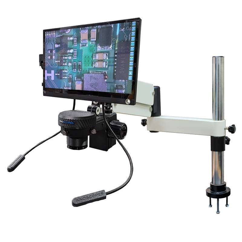 Digital Microscope, Articulating Arm, Bolt Down Mount