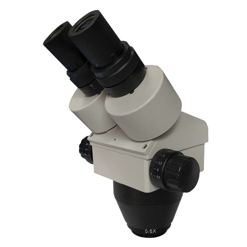 Stereo Microscope Head, Eyepiece SWF 10X, 0.5 Objective Lens